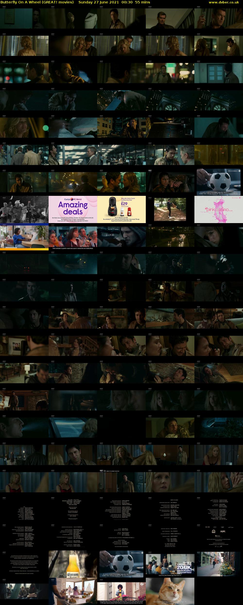 Butterfly On A Wheel (GREAT! movies) Sunday 27 June 2021 00:30 - 01:25