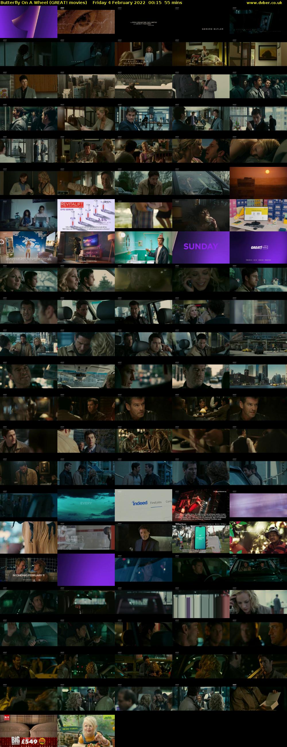 Butterfly On A Wheel (GREAT! movies) Friday 4 February 2022 00:15 - 01:10