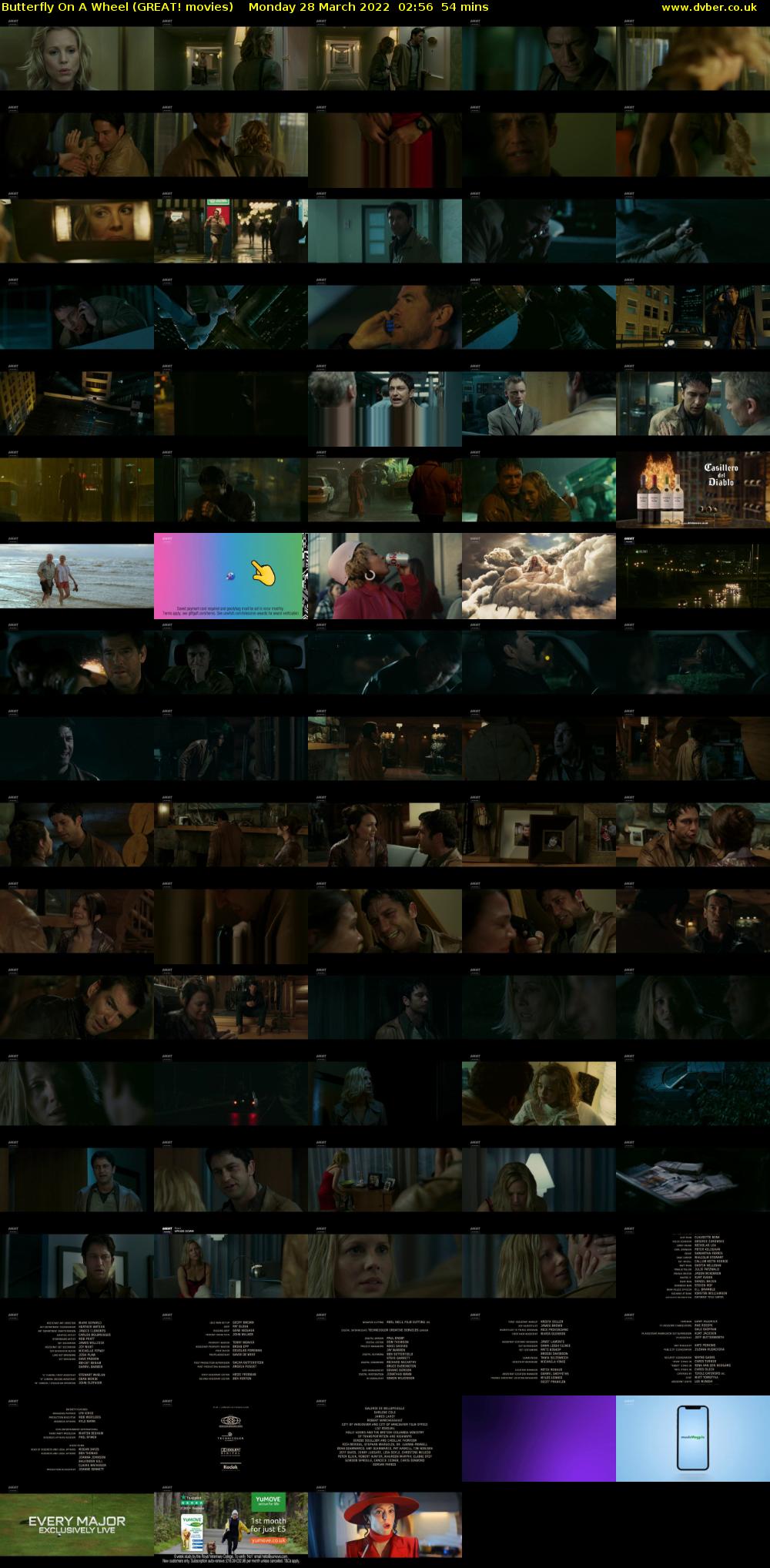 Butterfly On A Wheel (GREAT! movies) Monday 28 March 2022 02:56 - 03:50