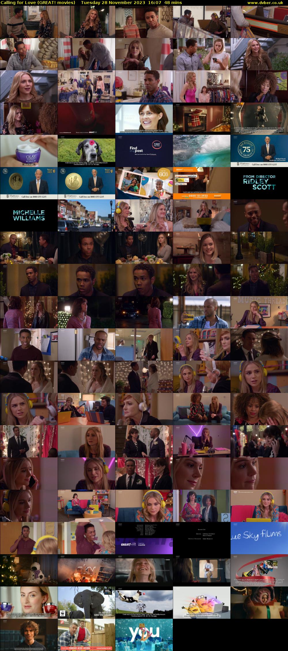 Calling for Love (GREAT! movies) Tuesday 28 November 2023 16:07 - 16:55