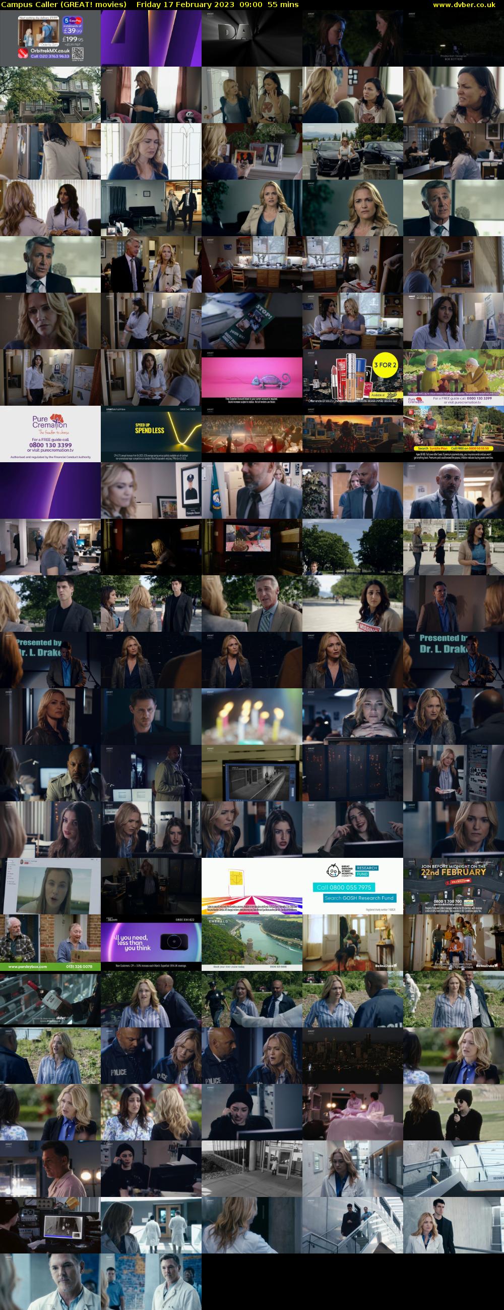 Campus Caller (GREAT! movies) Friday 17 February 2023 09:00 - 09:55