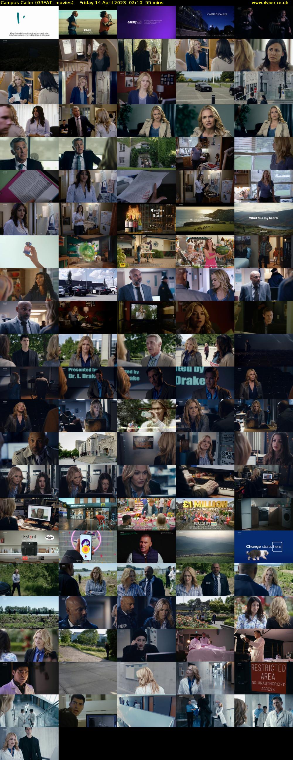 Campus Caller (GREAT! movies) Friday 14 April 2023 02:10 - 03:05
