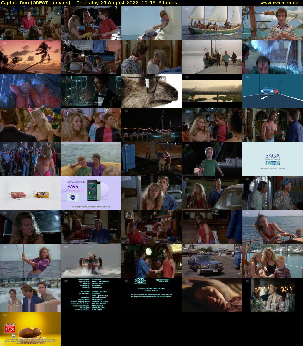 Captain Ron (GREAT! movies) Thursday 25 August 2022 19:56 - 21:00