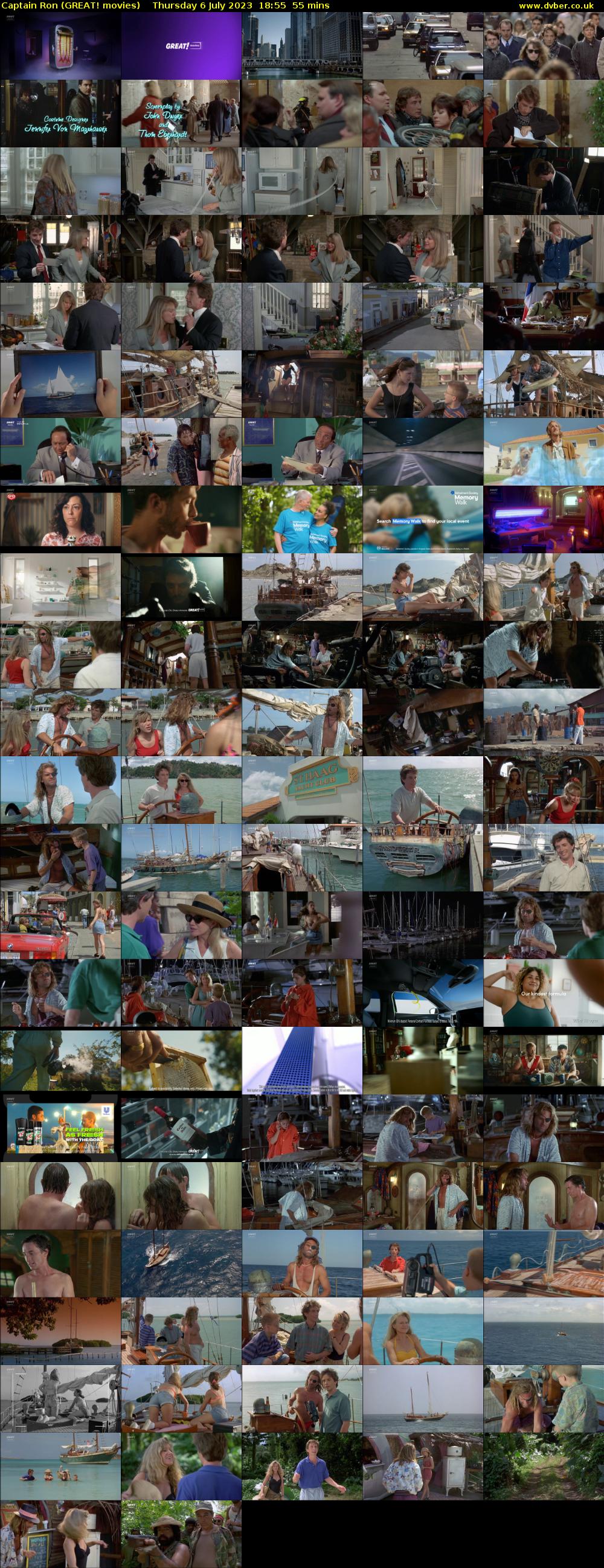 Captain Ron (GREAT! movies) Thursday 6 July 2023 18:55 - 19:50