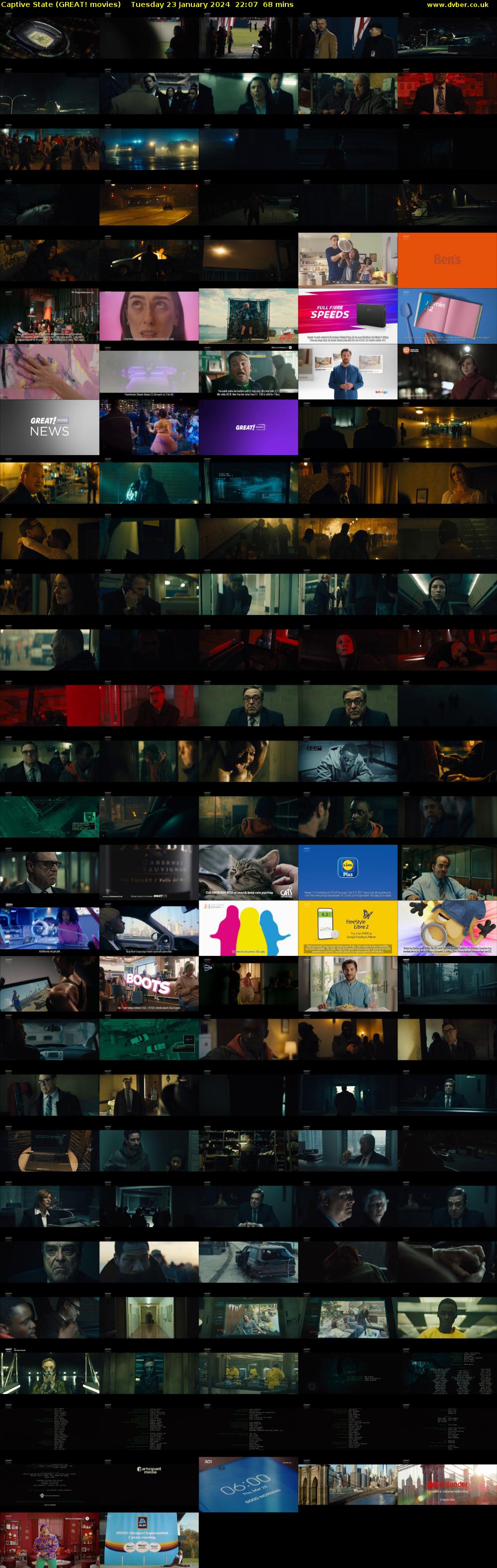 Captive State (GREAT! movies) Tuesday 23 January 2024 22:07 - 23:15