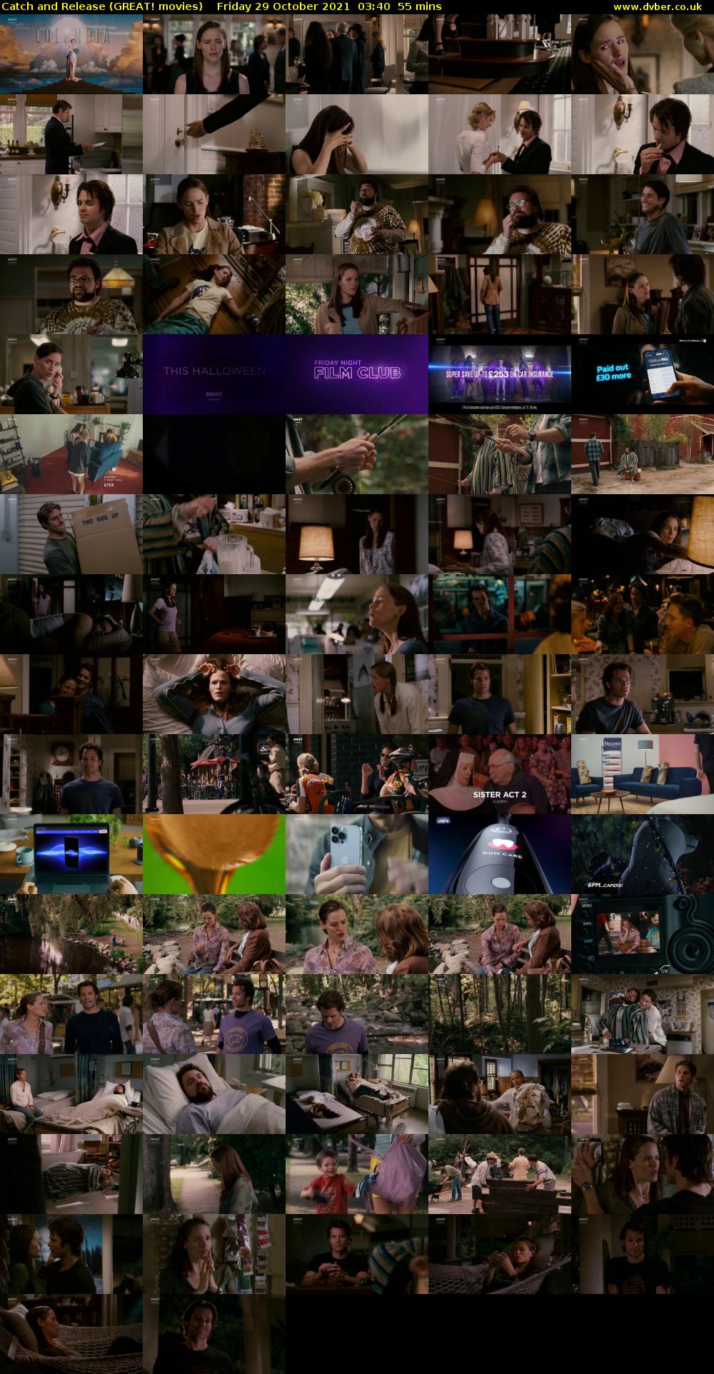 Catch and Release (GREAT! movies) Friday 29 October 2021 03:40 - 04:35