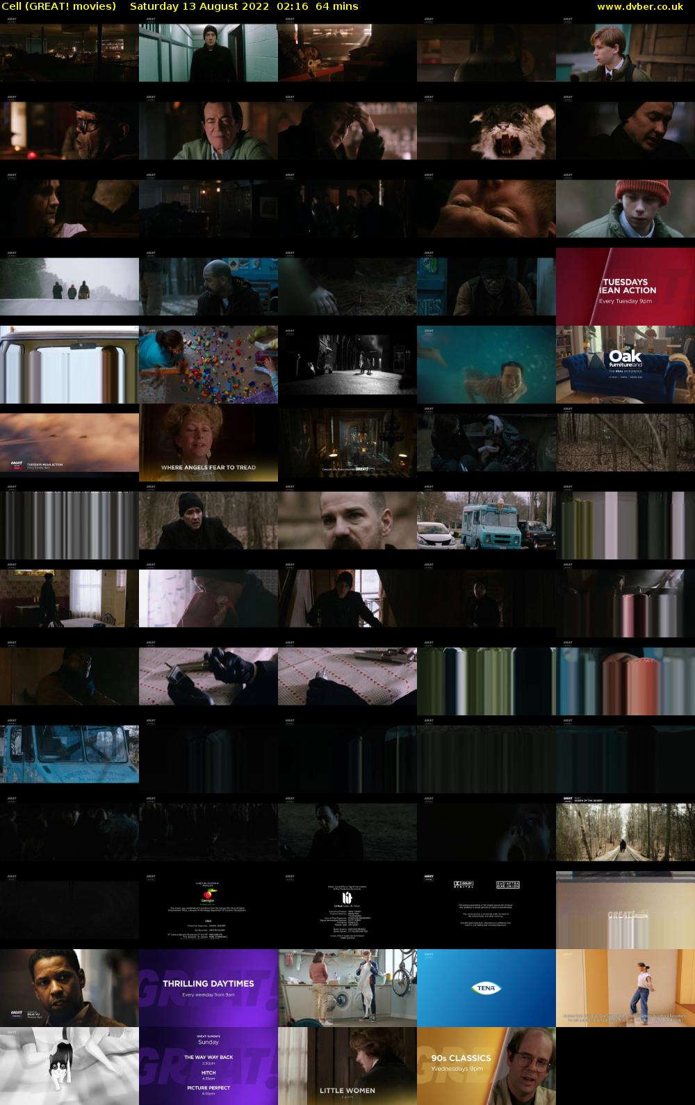 Cell (GREAT! movies) Saturday 13 August 2022 02:16 - 03:20