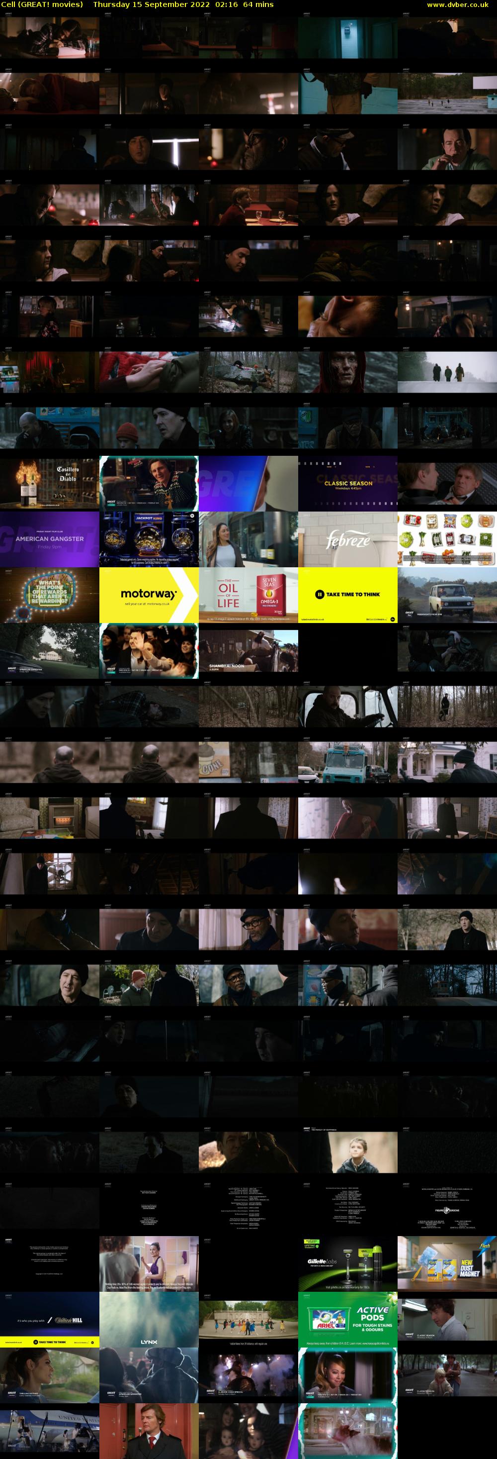 Cell (GREAT! movies) Thursday 15 September 2022 02:16 - 03:20