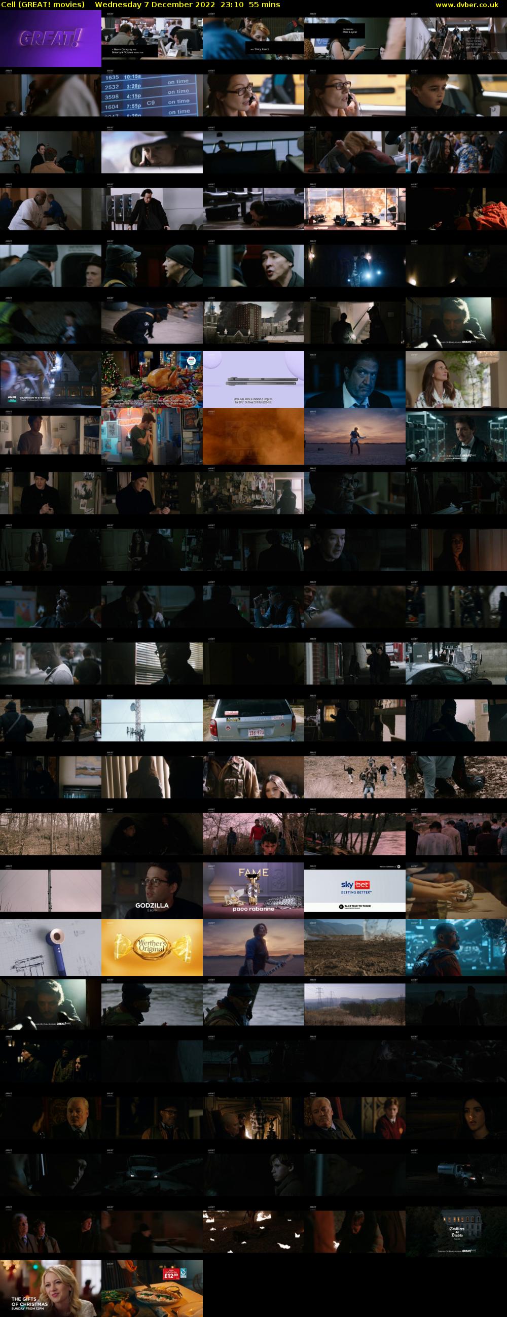 Cell (GREAT! movies) Wednesday 7 December 2022 23:10 - 00:05