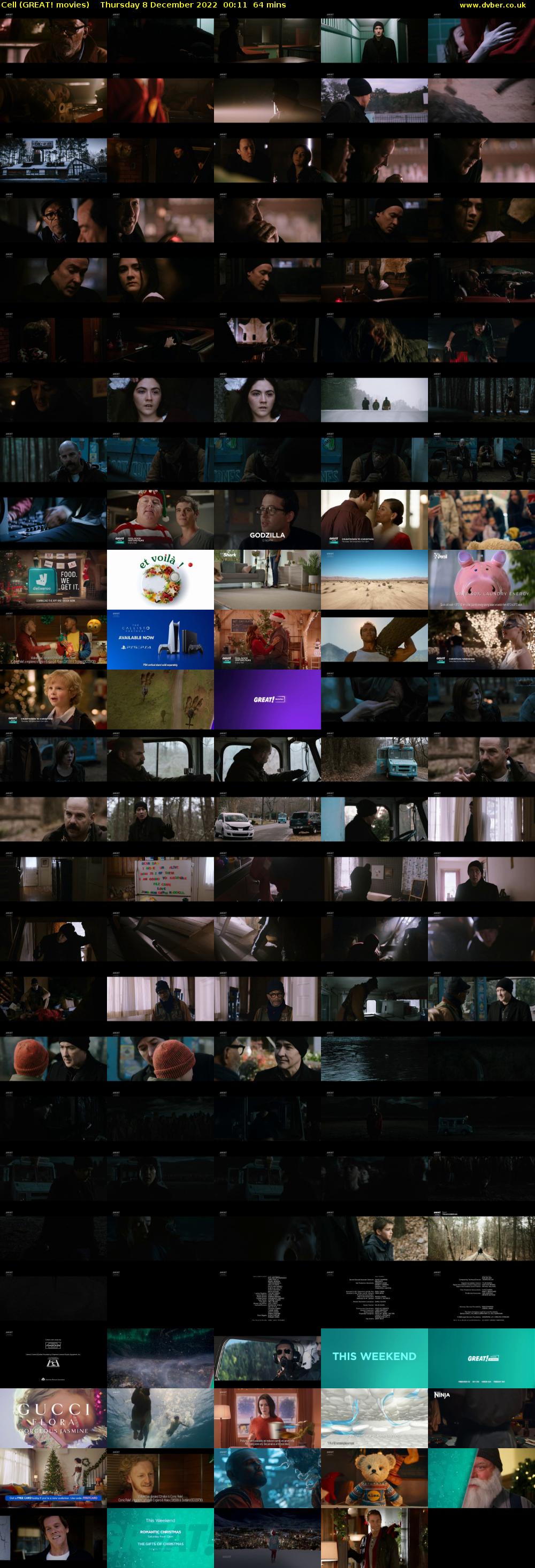 Cell (GREAT! movies) Thursday 8 December 2022 00:11 - 01:15