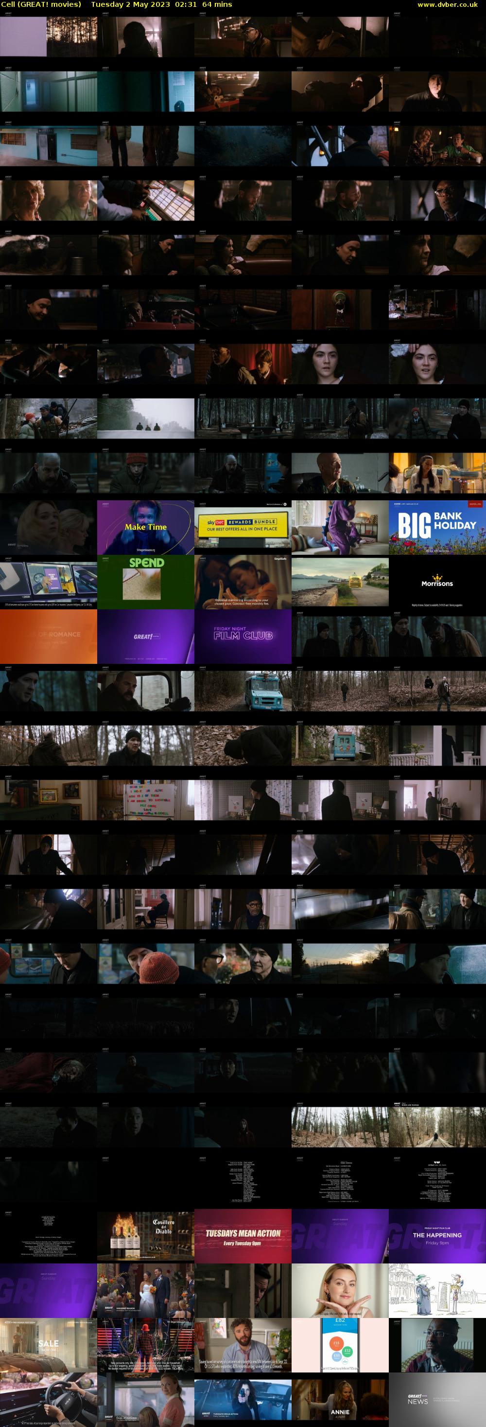 Cell (GREAT! movies) Tuesday 2 May 2023 02:31 - 03:35