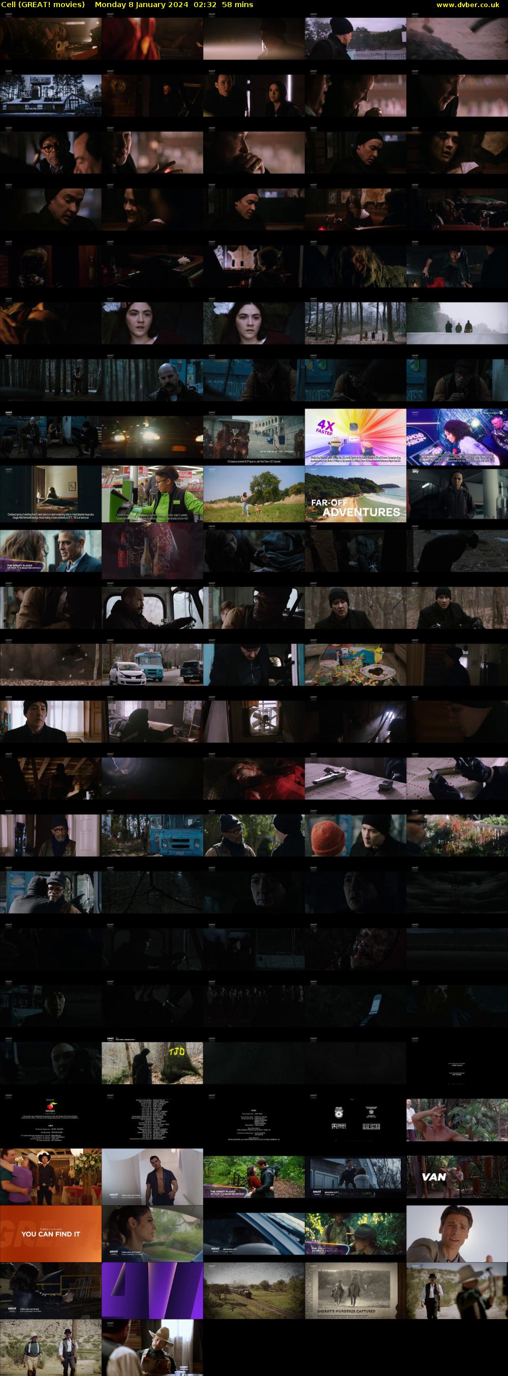 Cell (GREAT! movies) Monday 8 January 2024 02:32 - 03:30