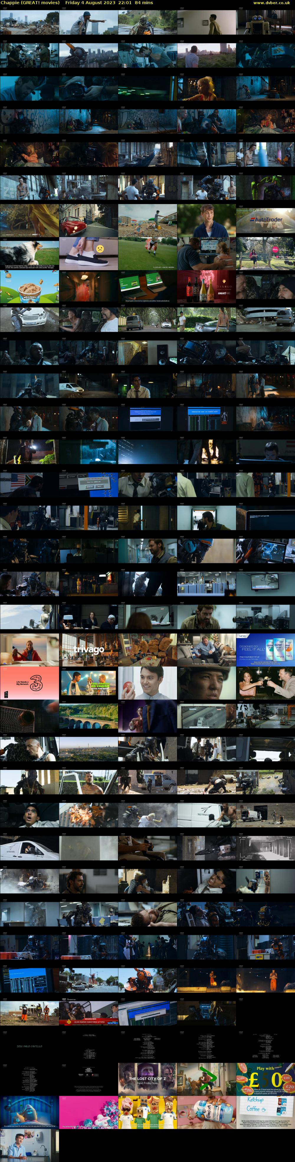 Chappie (GREAT! movies) Friday 4 August 2023 22:01 - 23:25