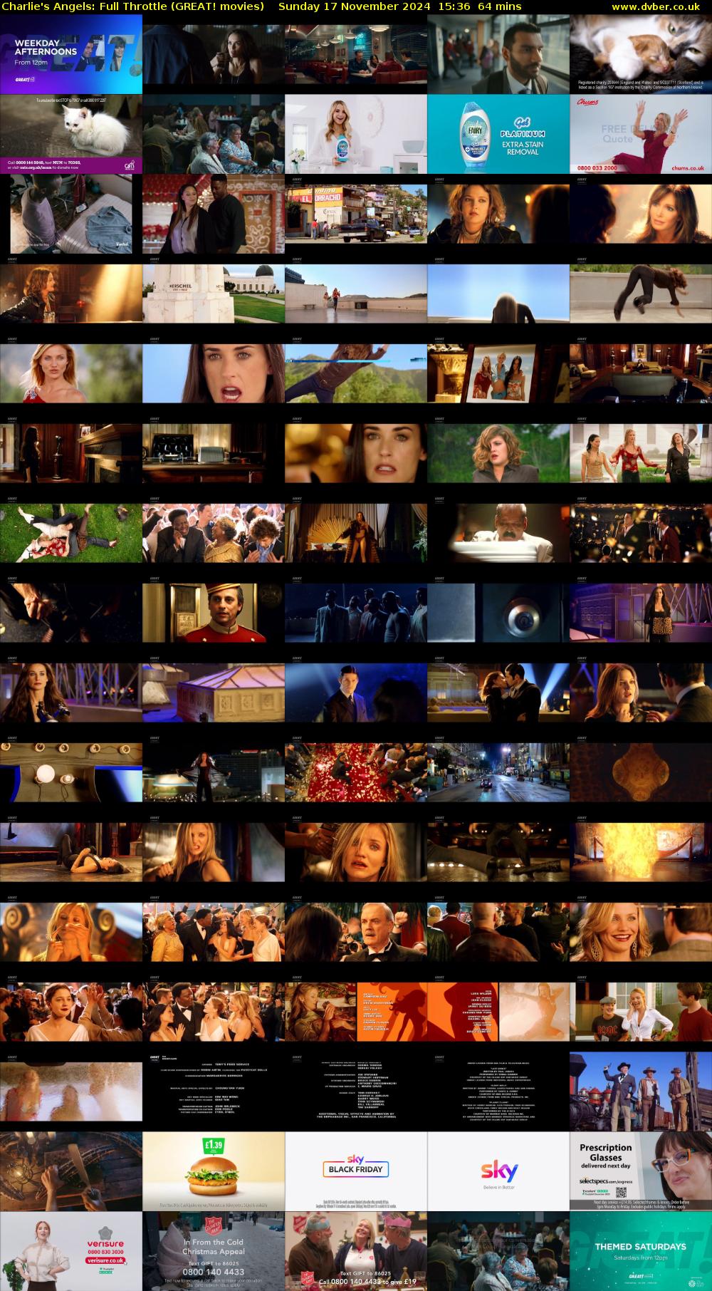 Charlie's Angels: Full Throttle (GREAT! movies) Sunday 17 November 2024 15:36 - 16:40
