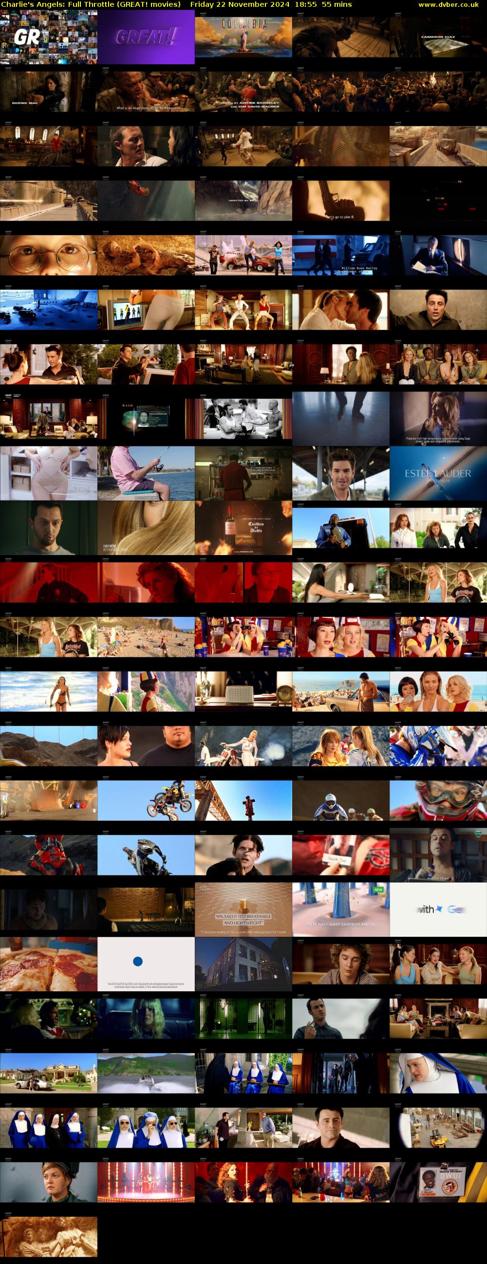 Charlie's Angels: Full Throttle (GREAT! movies) Friday 22 November 2024 18:55 - 19:50