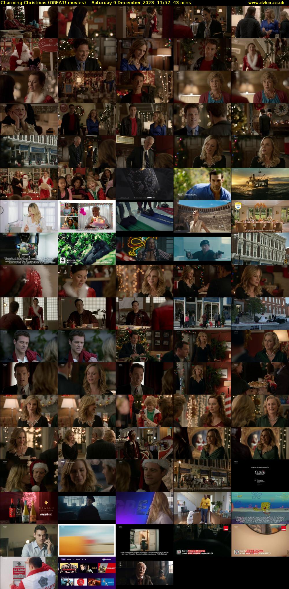 Charming Christmas (GREAT! movies) Saturday 9 December 2023 11:57 - 12:40
