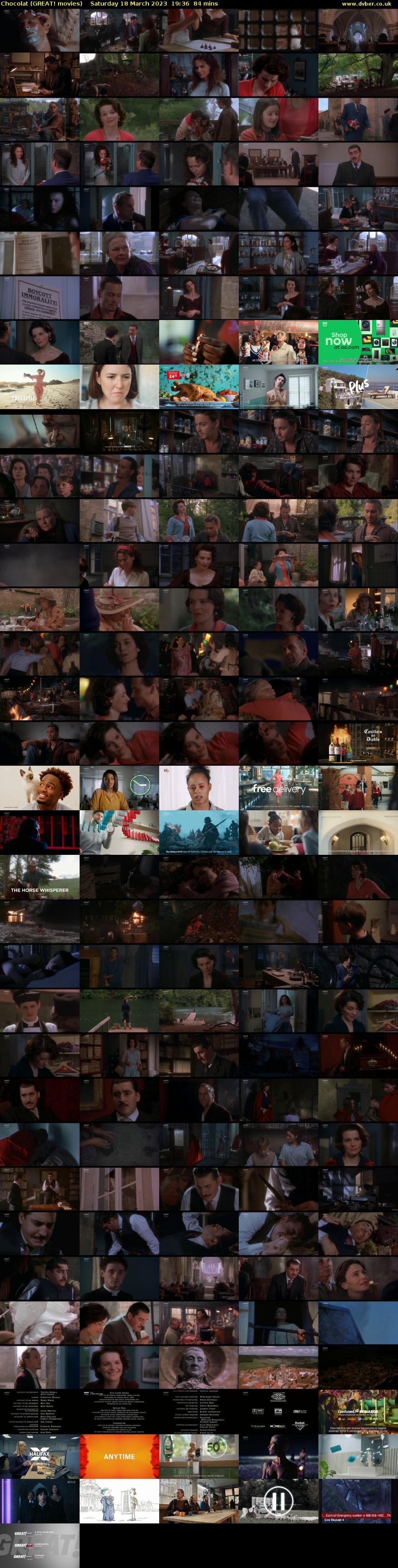 Chocolat (GREAT! movies) Saturday 18 March 2023 19:36 - 21:00
