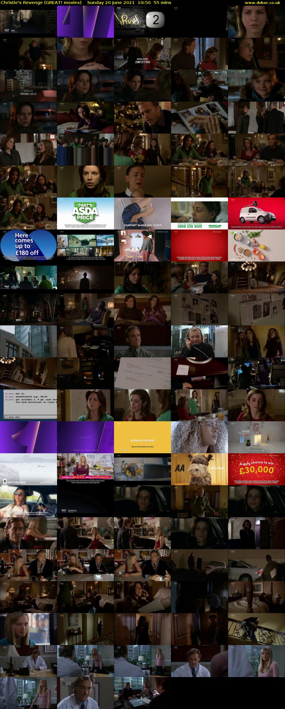 Christie's Revenge (GREAT! movies) Sunday 20 June 2021 10:50 - 11:45