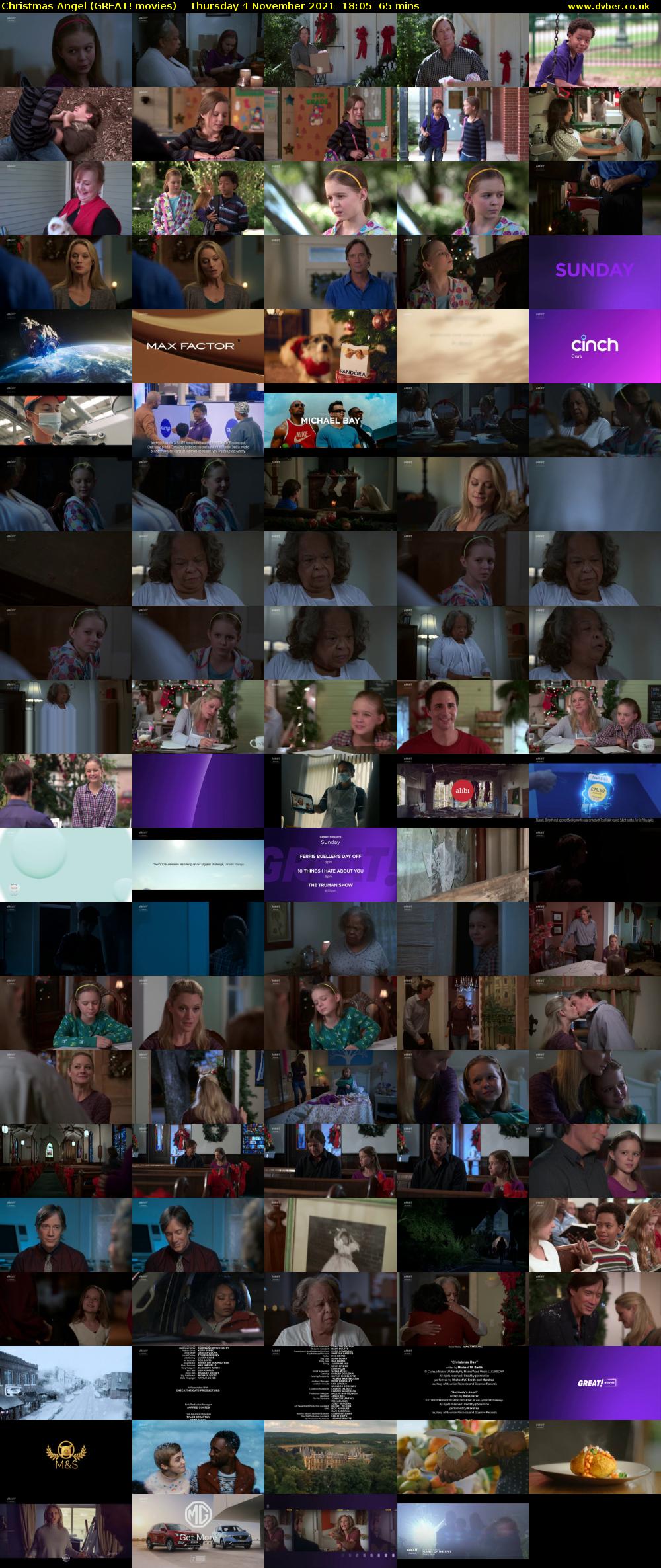 Christmas Angel (GREAT! movies) Thursday 4 November 2021 18:05 - 19:10