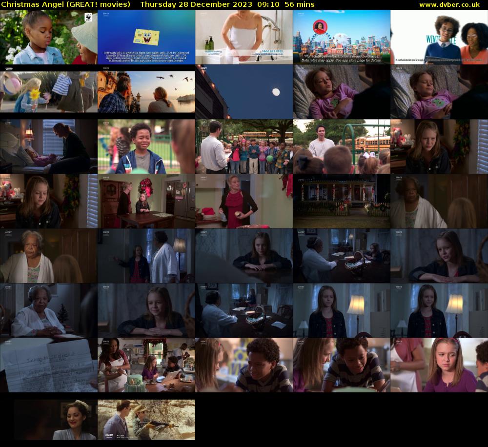 Christmas Angel (GREAT! movies) Thursday 28 December 2023 09:10 - 10:06