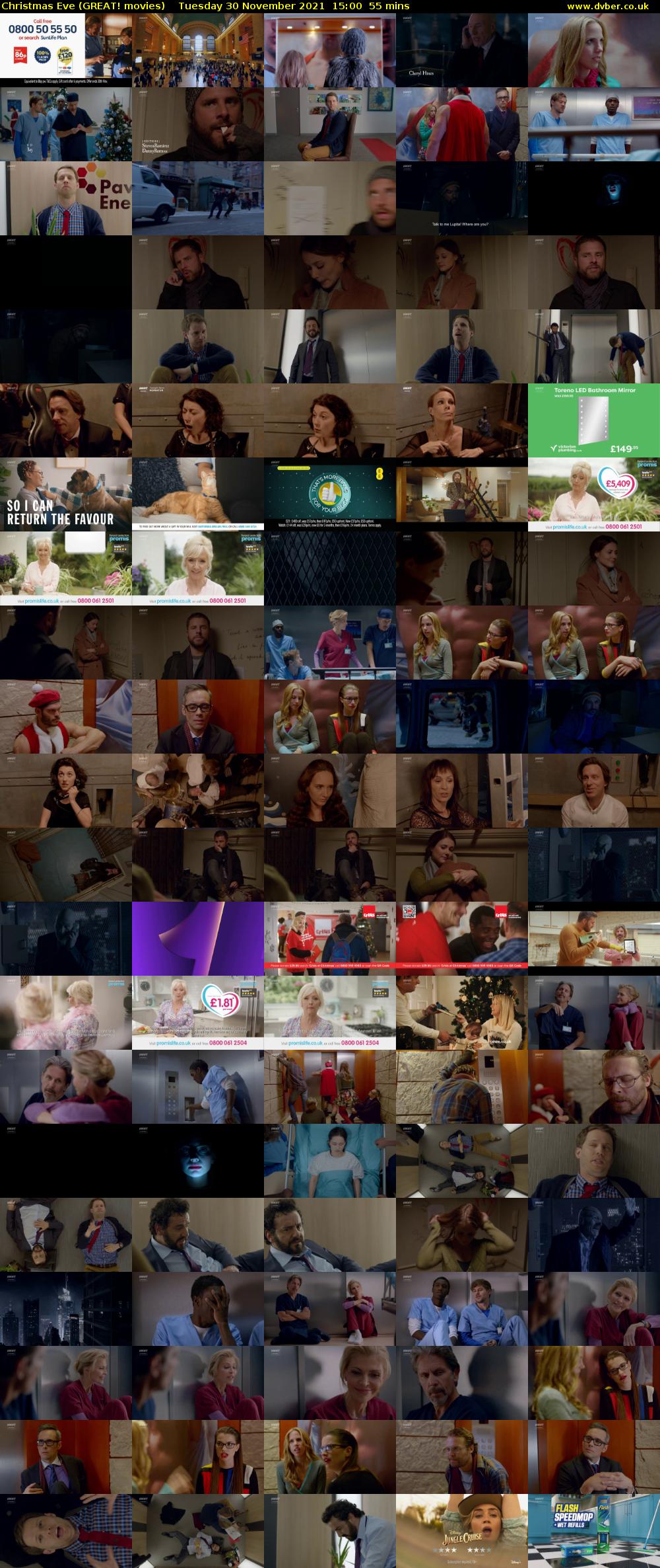 Christmas Eve (GREAT! movies) Tuesday 30 November 2021 15:00 - 15:55