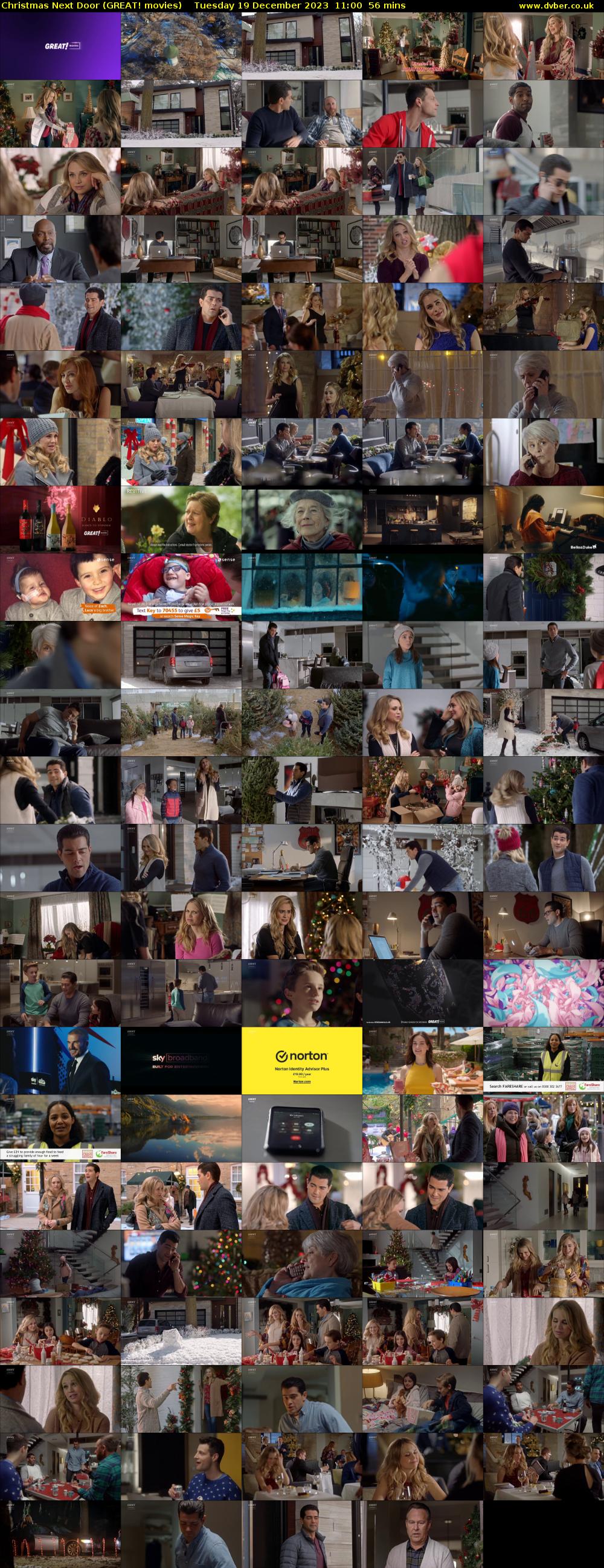 Christmas Next Door (GREAT! movies) Tuesday 19 December 2023 11:00 - 11:56