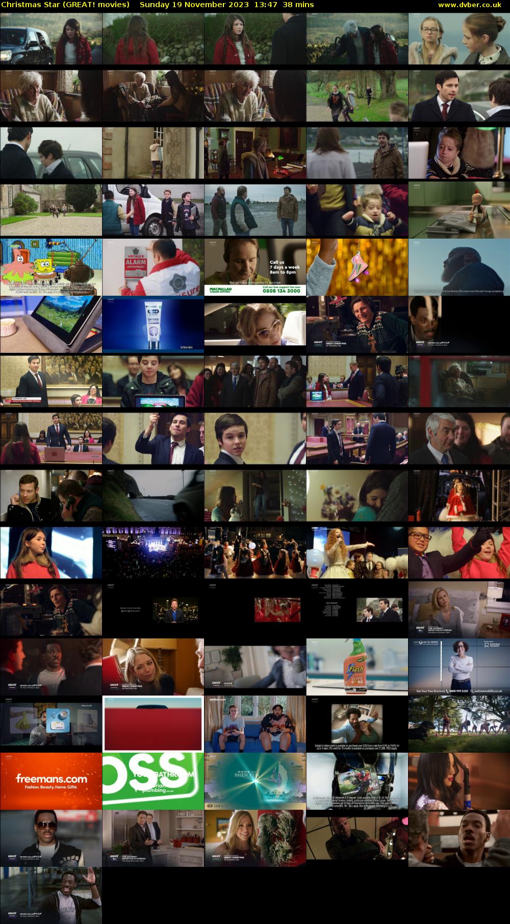 Christmas Star (GREAT! movies) Sunday 19 November 2023 13:47 - 14:25