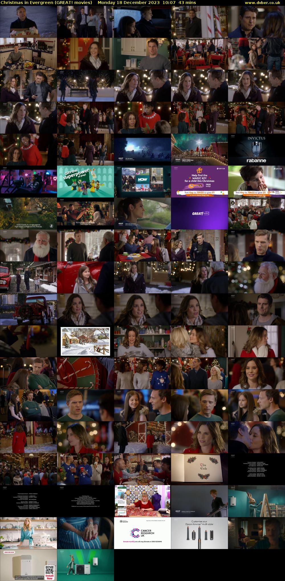 Christmas in Evergreen (GREAT! movies) Monday 18 December 2023 10:07 - 10:50