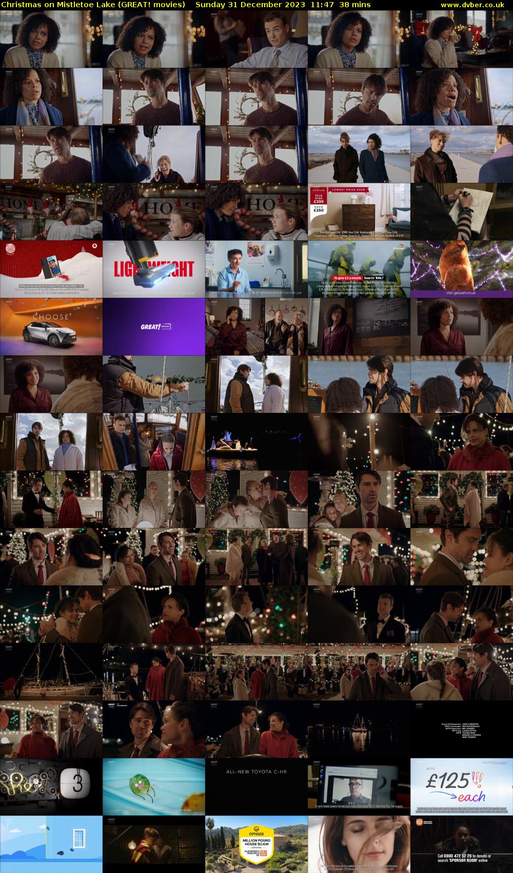 Christmas on Mistletoe Lake (GREAT! movies) Sunday 31 December 2023 11:47 - 12:25
