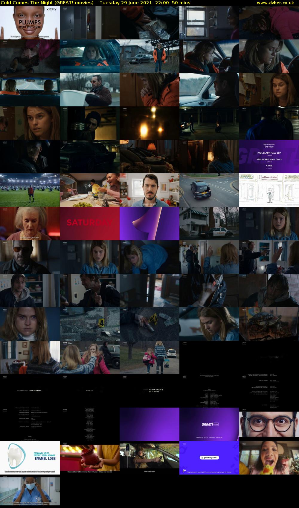 Cold Comes The Night (GREAT! movies) Tuesday 29 June 2021 22:00 - 22:50