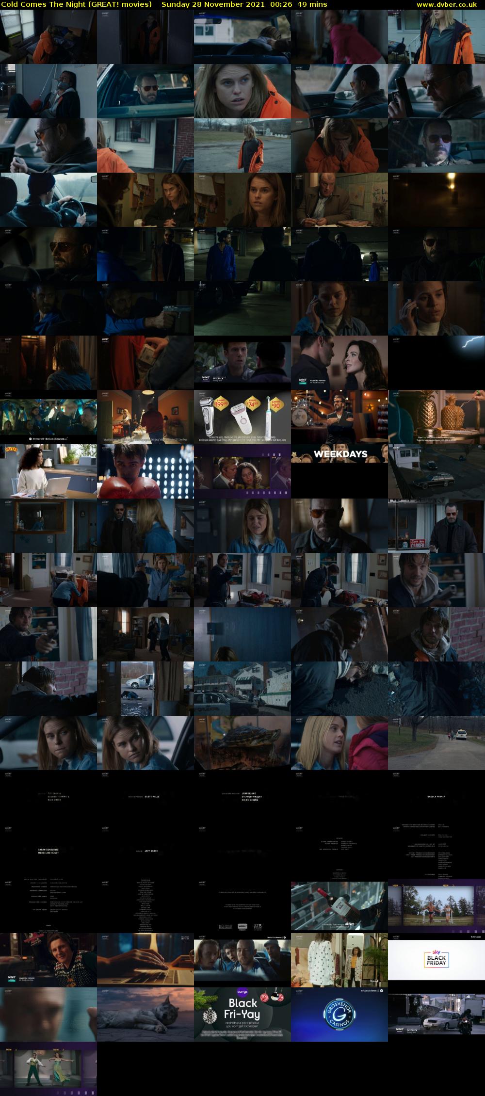 Cold Comes The Night (GREAT! movies) Sunday 28 November 2021 00:26 - 01:15