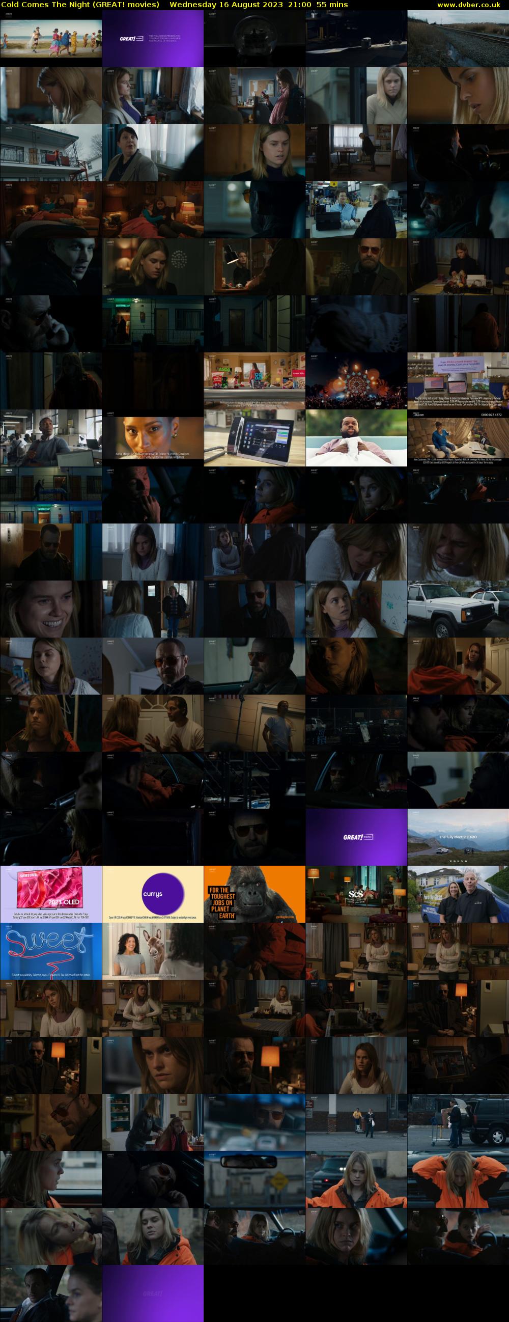 Cold Comes The Night (GREAT! movies) Wednesday 16 August 2023 21:00 - 21:55