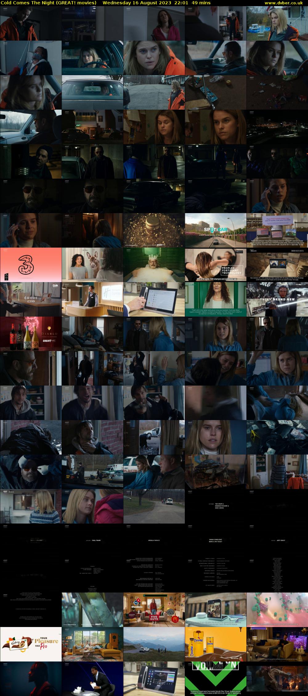 Cold Comes The Night (GREAT! movies) Wednesday 16 August 2023 22:01 - 22:50