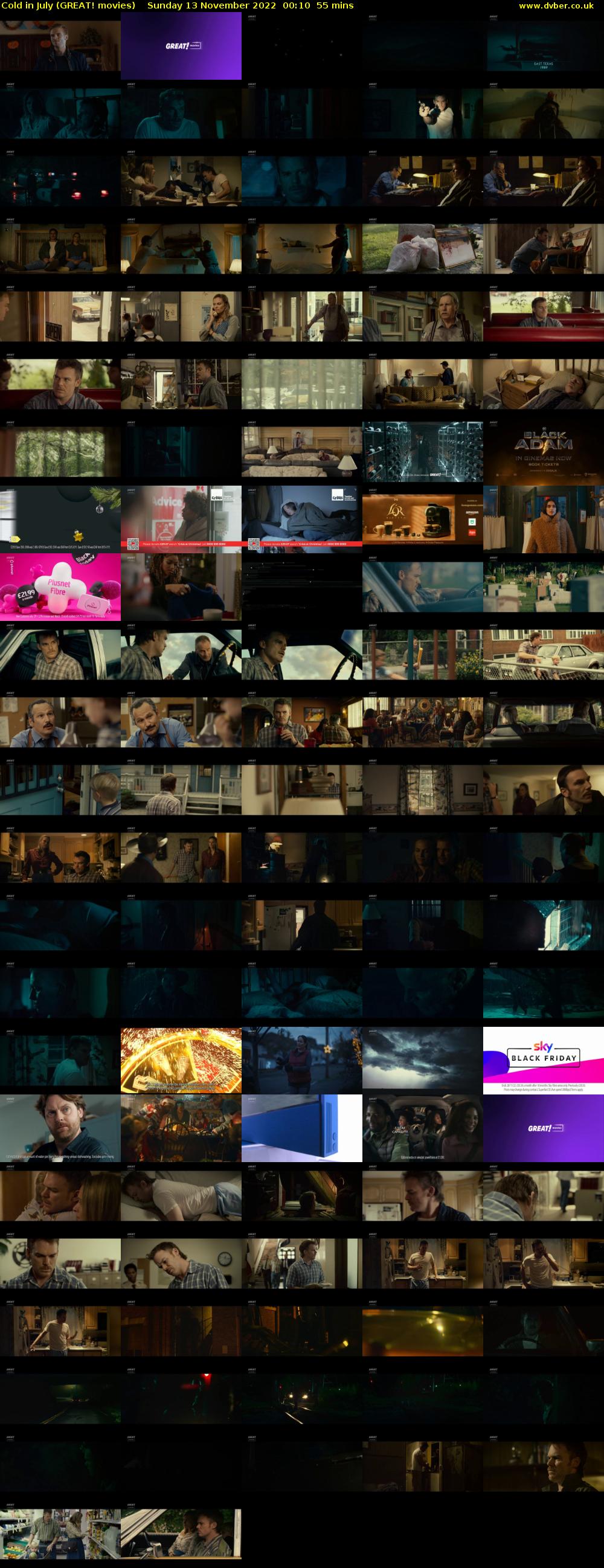 Cold in July (GREAT! movies) Sunday 13 November 2022 00:10 - 01:05