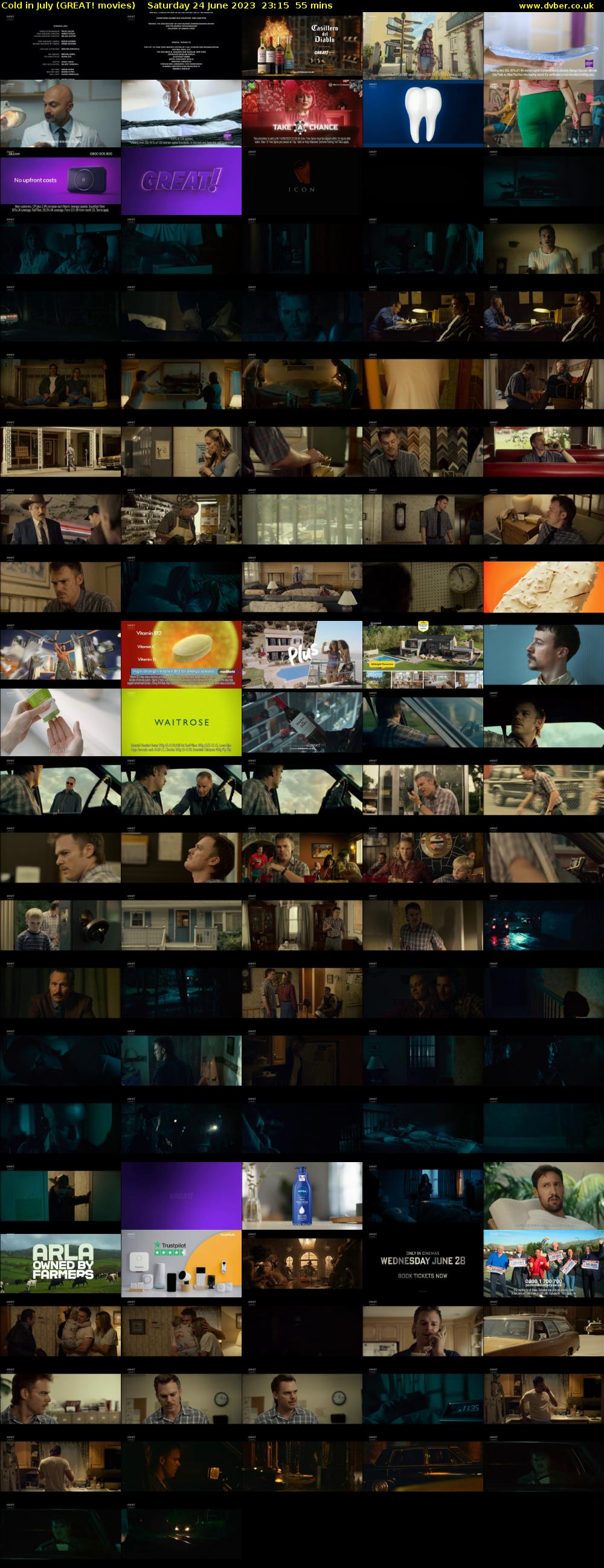 Cold in July (GREAT! movies) Saturday 24 June 2023 23:15 - 00:10