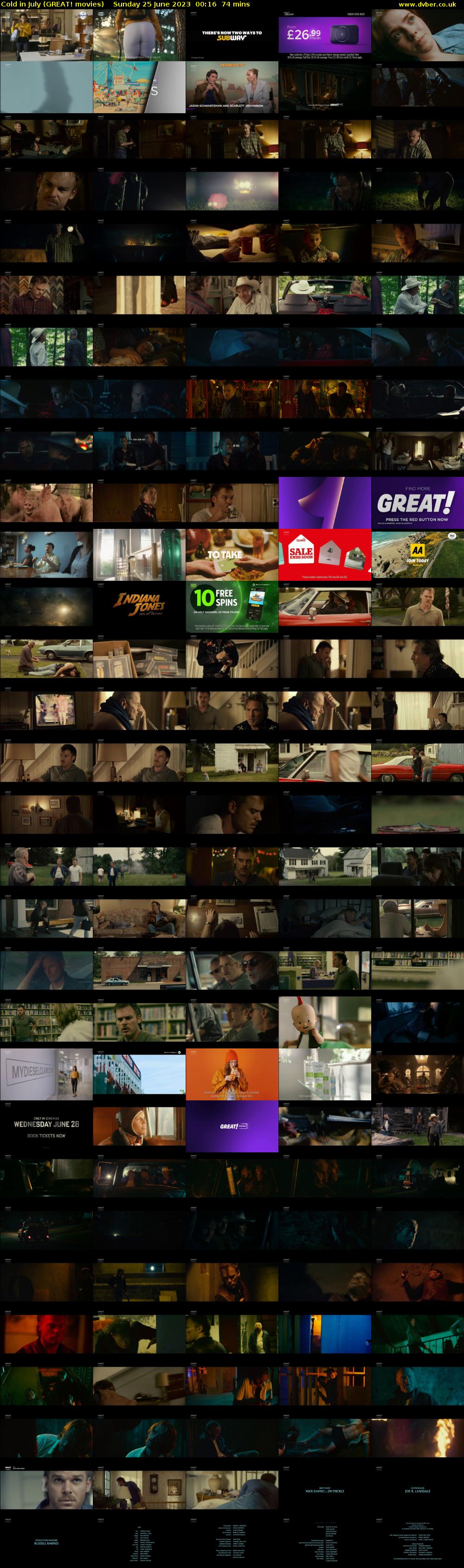 Cold in July (GREAT! movies) Sunday 25 June 2023 00:16 - 01:30