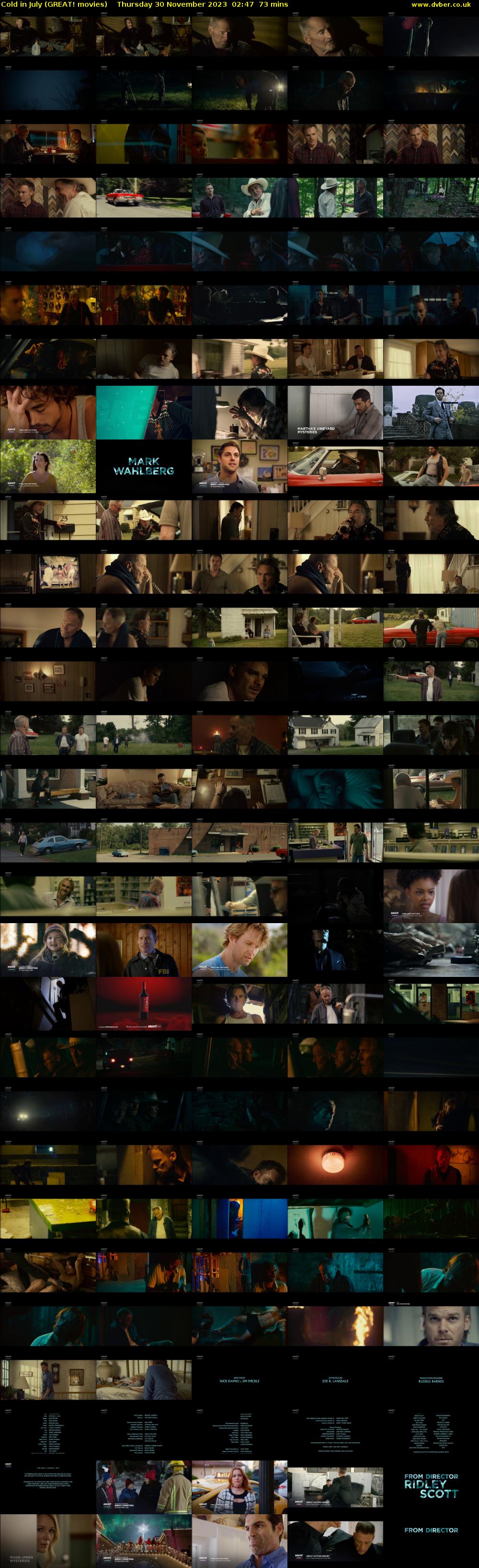 Cold in July (GREAT! movies) Thursday 30 November 2023 02:47 - 04:00