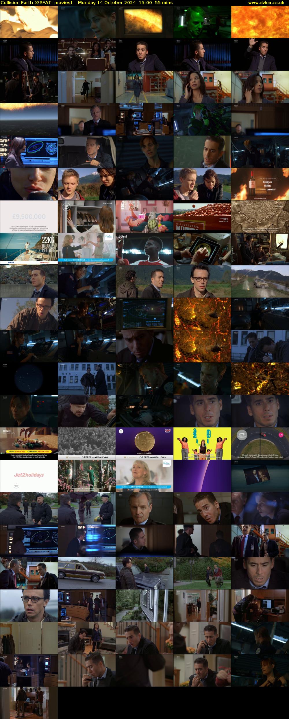 Collision Earth (GREAT! movies) Monday 14 October 2024 15:00 - 15:55
