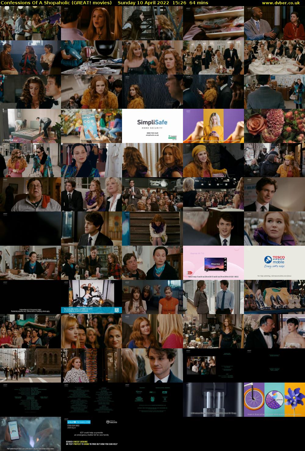 Confessions Of A Shopaholic (GREAT! movies) Sunday 10 April 2022 15:26 - 16:30