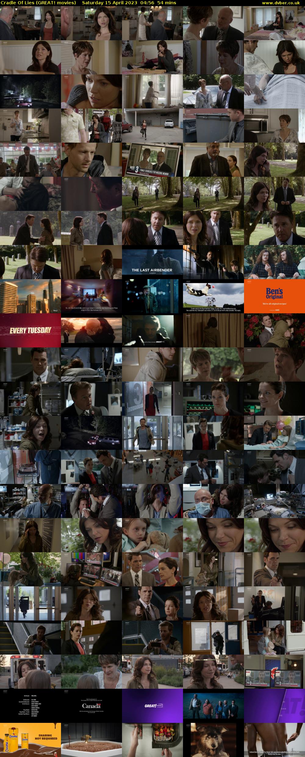 Cradle Of Lies (GREAT! movies) Saturday 15 April 2023 04:56 - 05:50