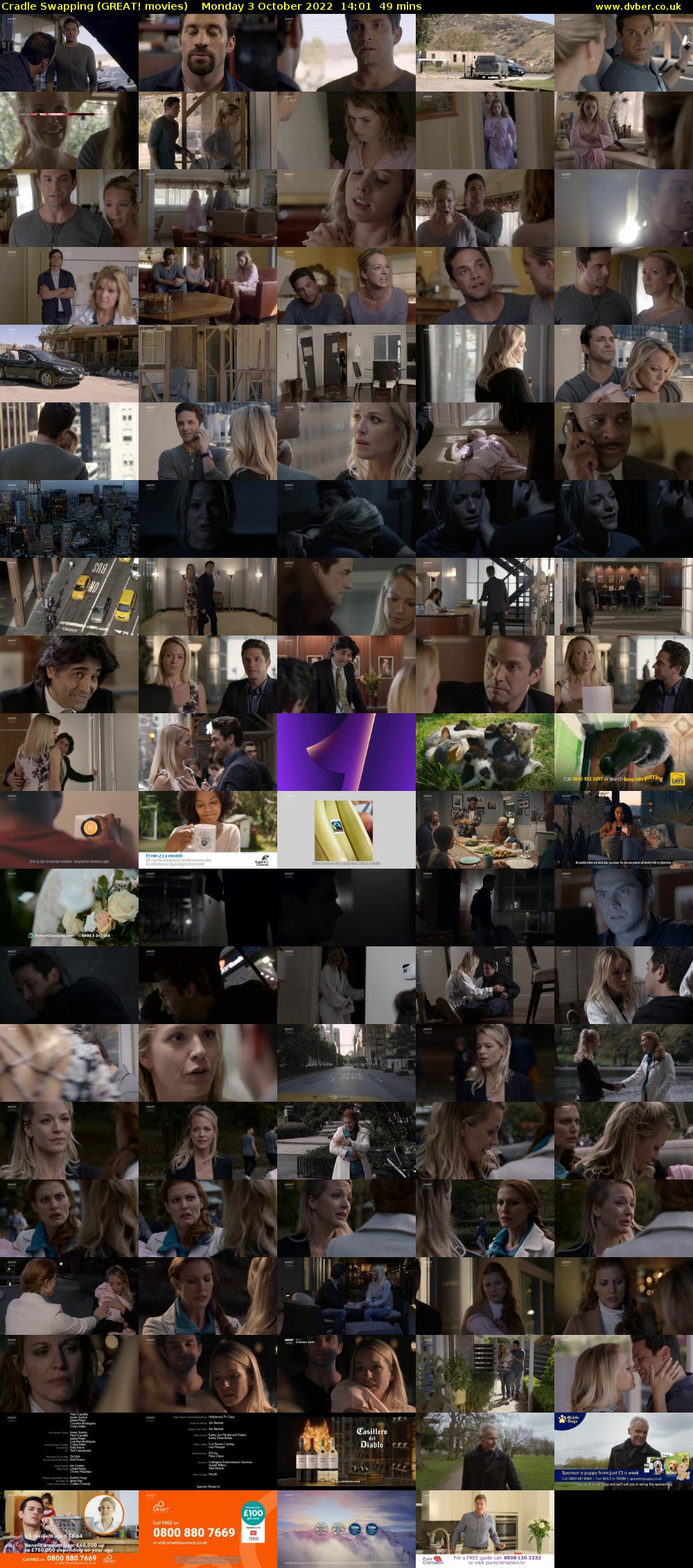 Cradle Swapping (GREAT! movies) Monday 3 October 2022 14:01 - 14:50