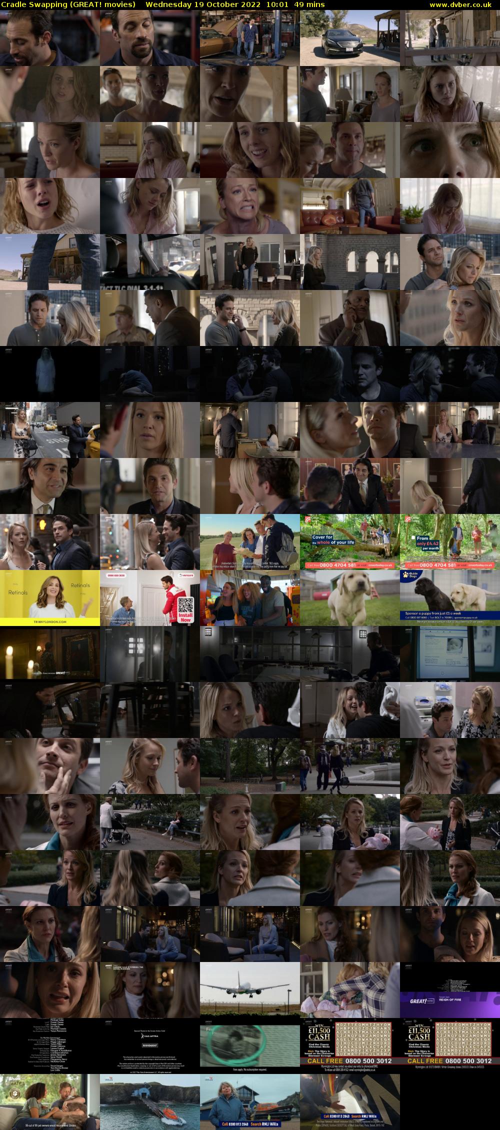 Cradle Swapping (GREAT! movies) Wednesday 19 October 2022 10:01 - 10:50