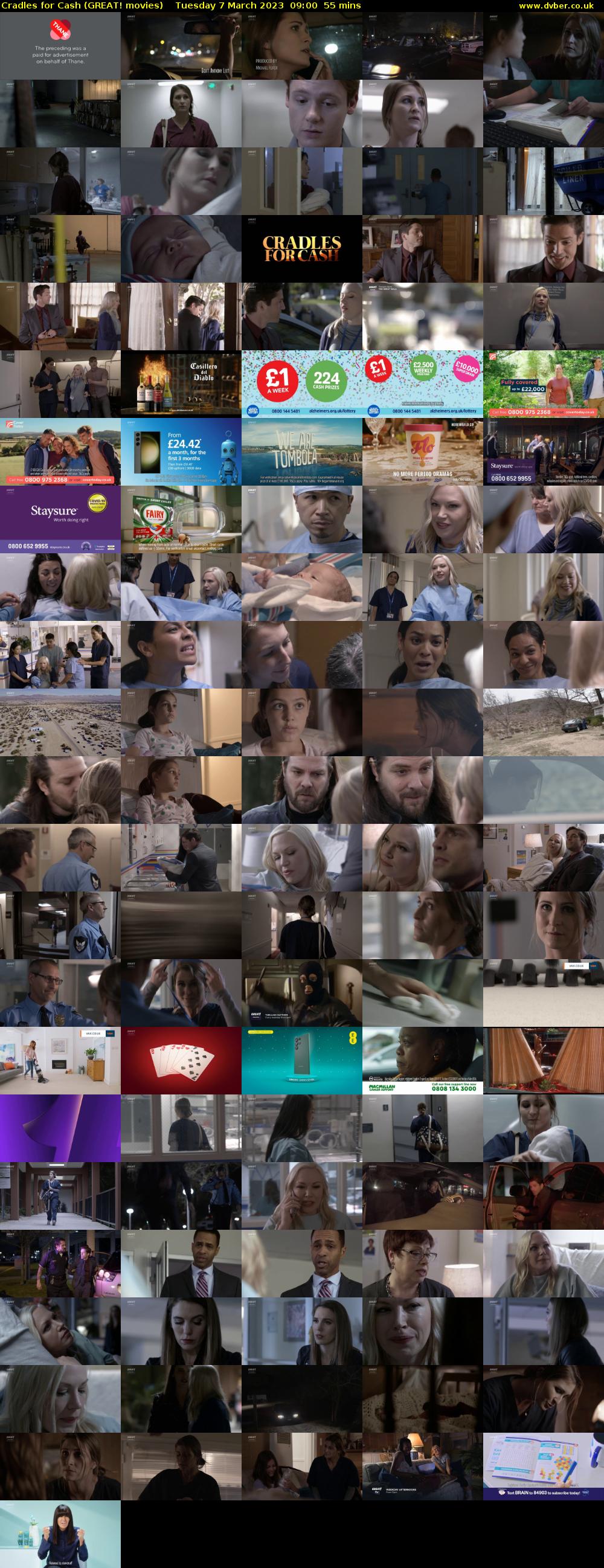Cradles for Cash (GREAT! movies) Tuesday 7 March 2023 09:00 - 09:55