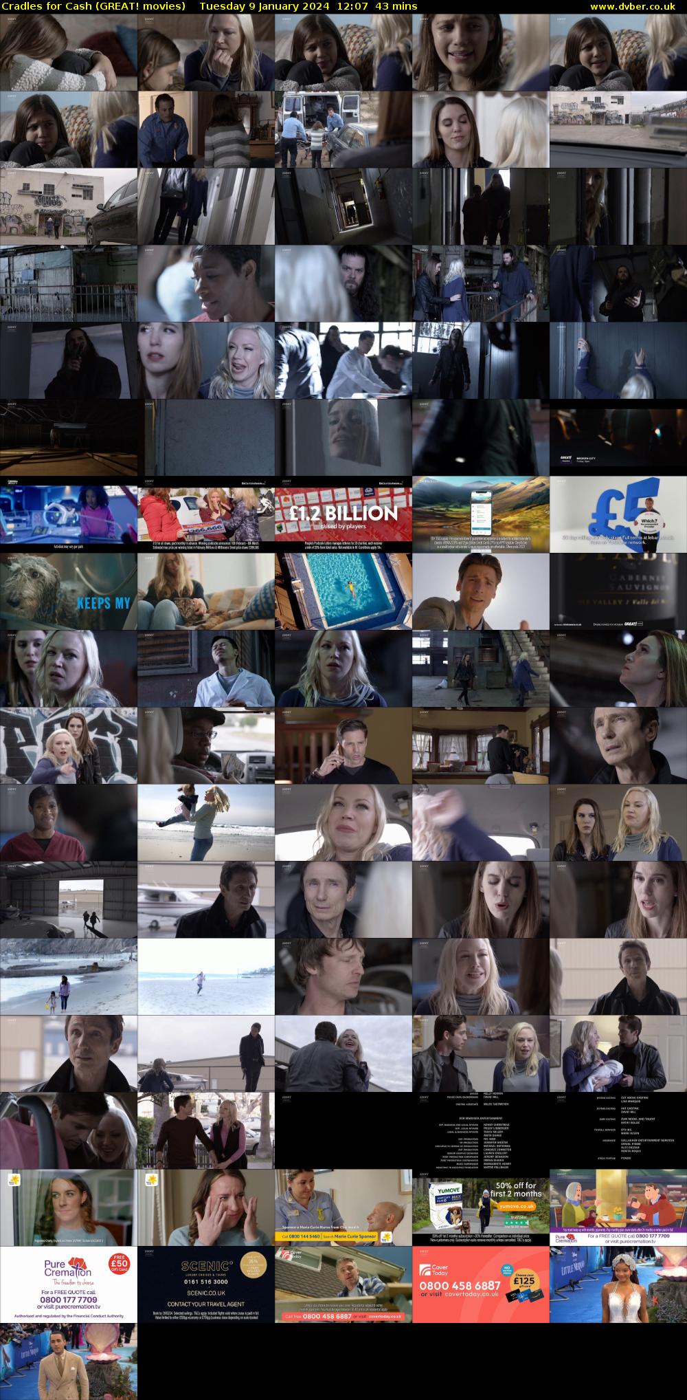 Cradles for Cash (GREAT! movies) Tuesday 9 January 2024 12:07 - 12:50