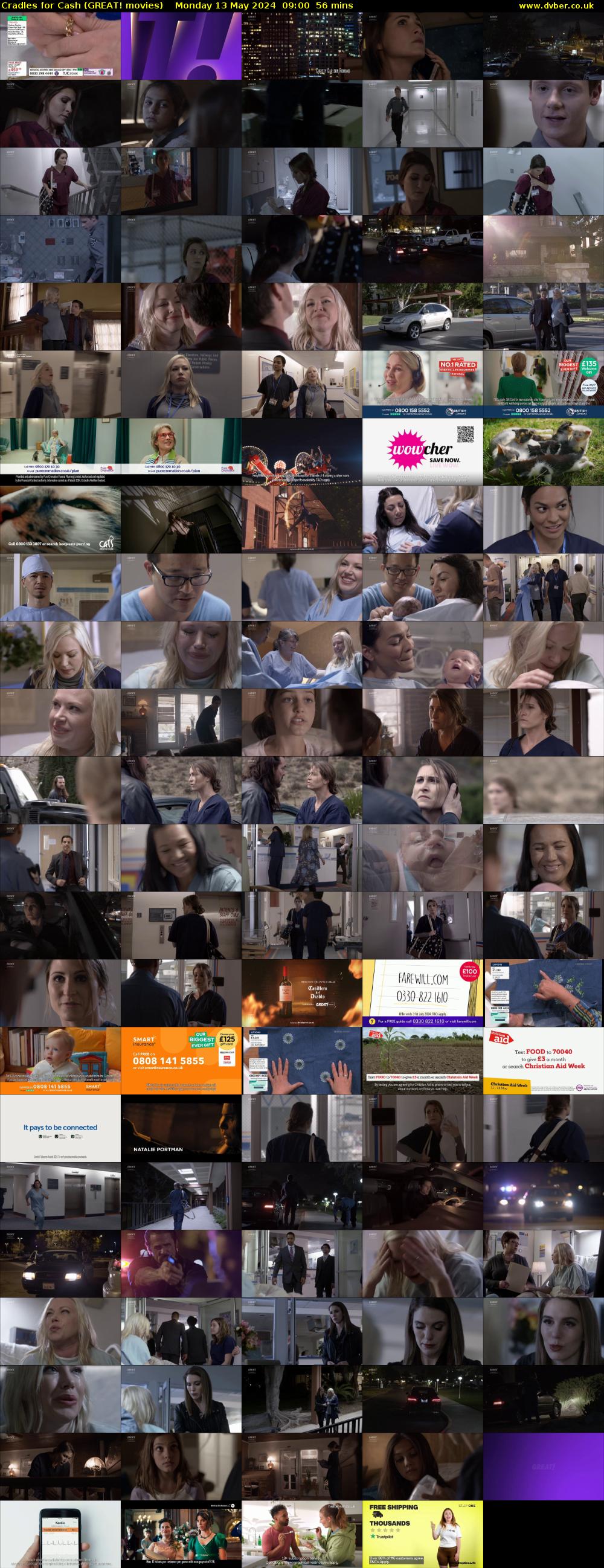Cradles for Cash (GREAT! movies) Monday 13 May 2024 09:00 - 09:56