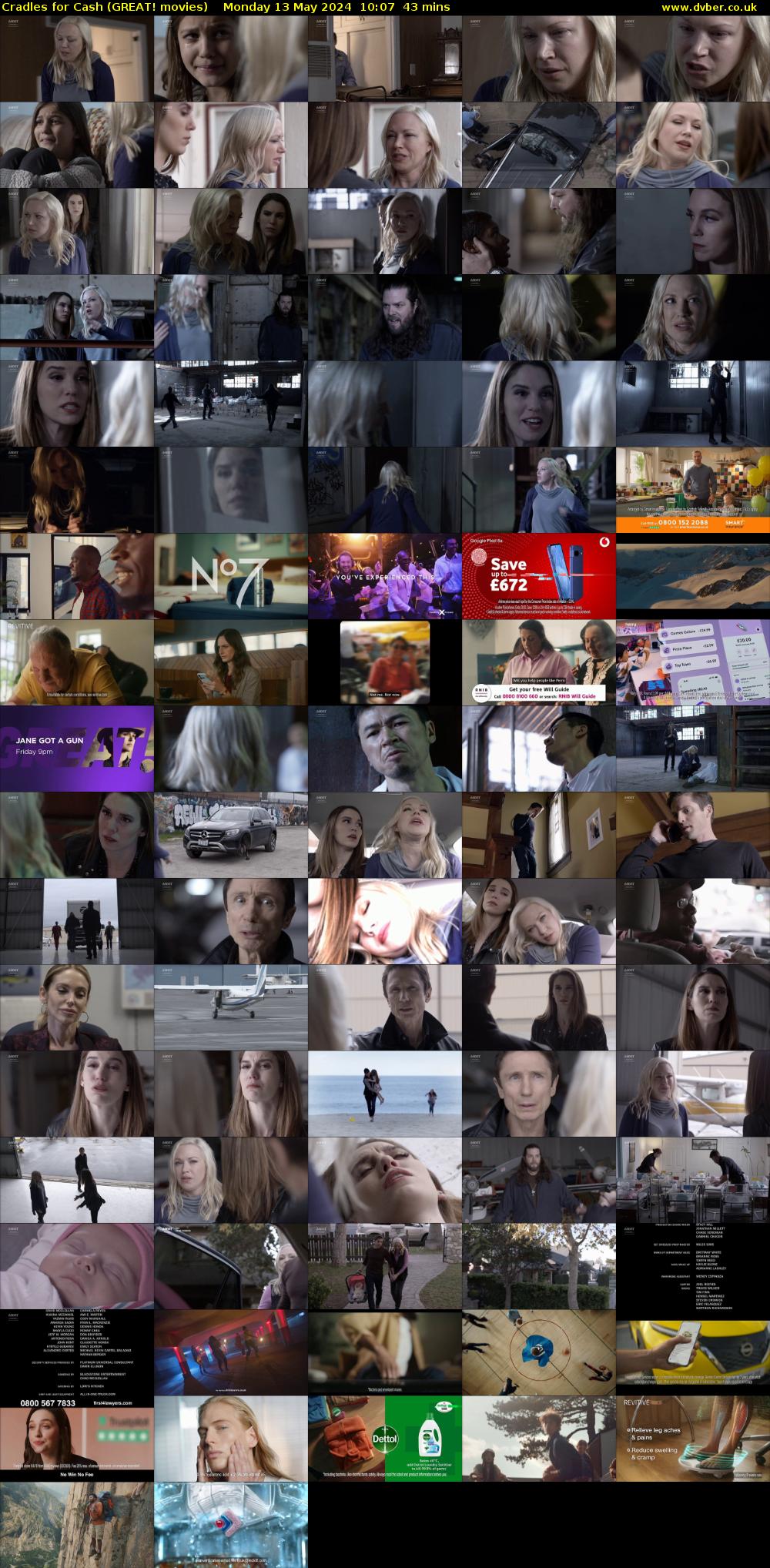Cradles for Cash (GREAT! movies) Monday 13 May 2024 10:07 - 10:50