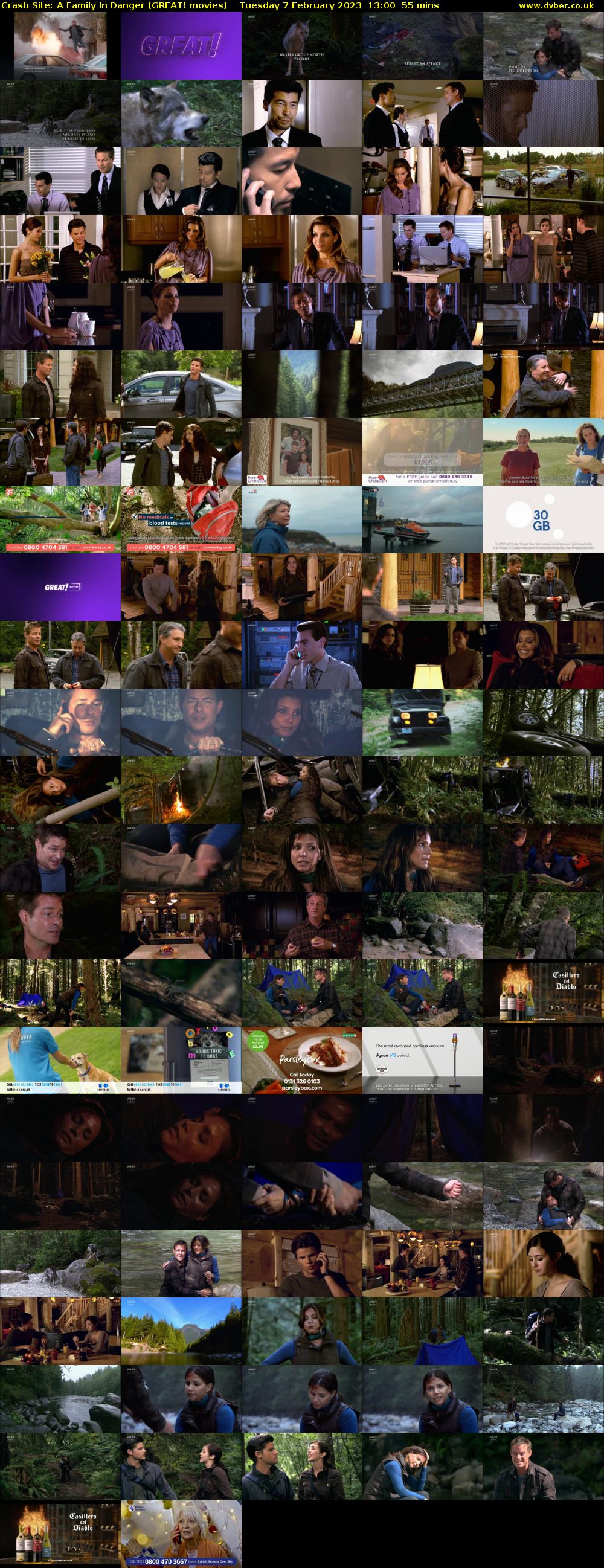 Crash Site: A Family In Danger (GREAT! movies) Tuesday 7 February 2023 13:00 - 13:55