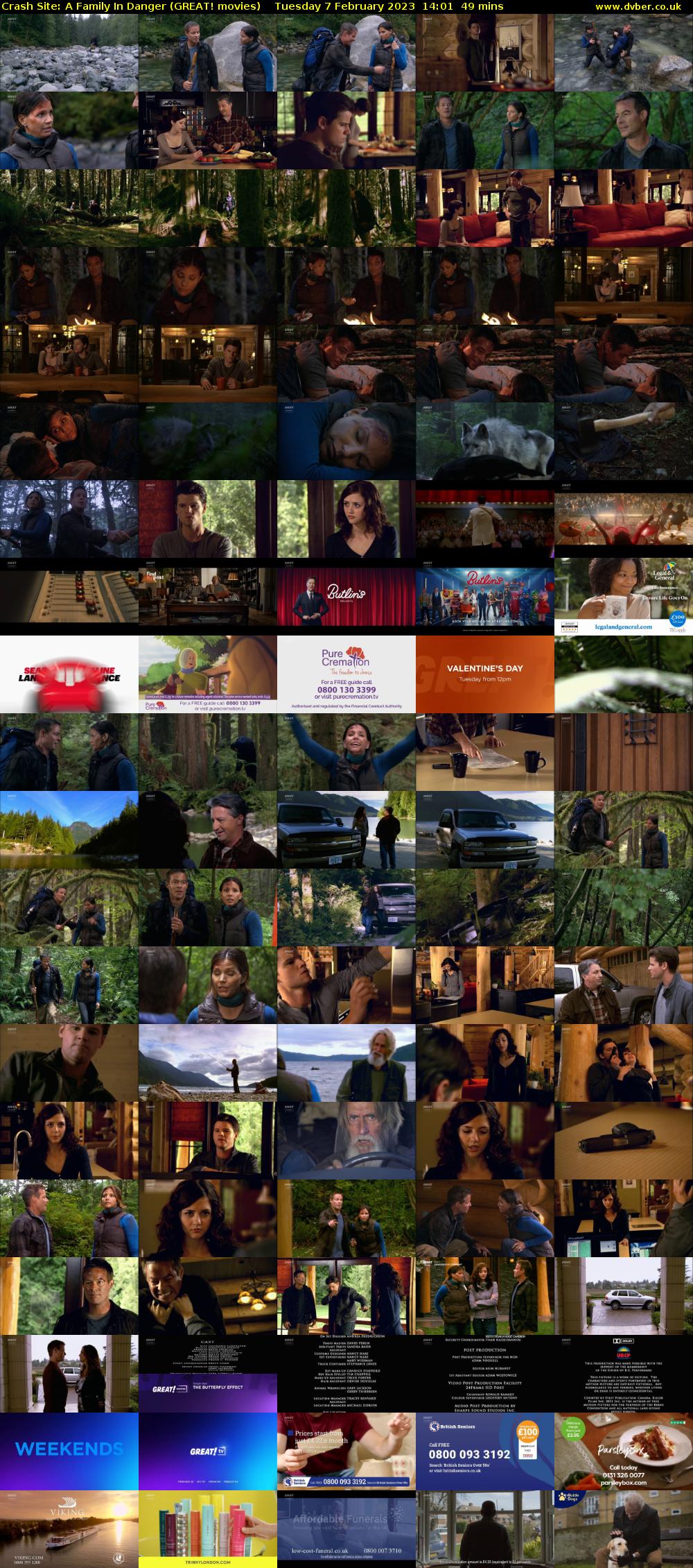 Crash Site: A Family In Danger (GREAT! movies) Tuesday 7 February 2023 14:01 - 14:50