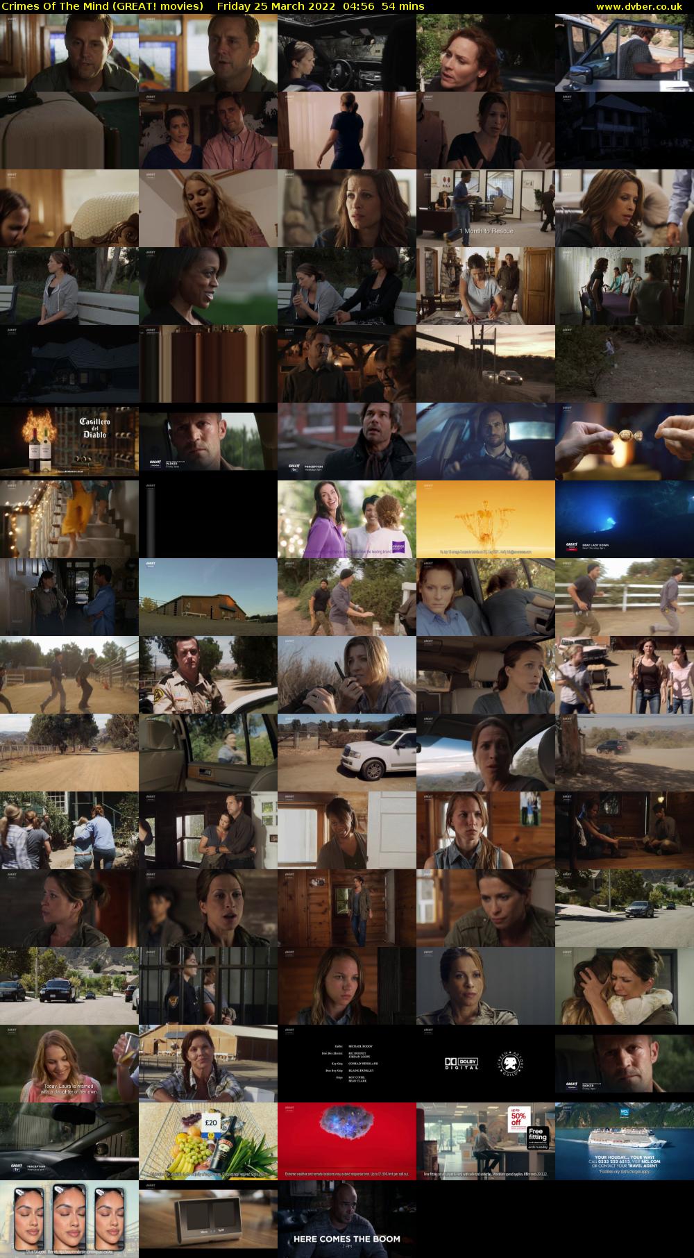 Crimes Of The Mind (GREAT! movies) Friday 25 March 2022 04:56 - 05:50
