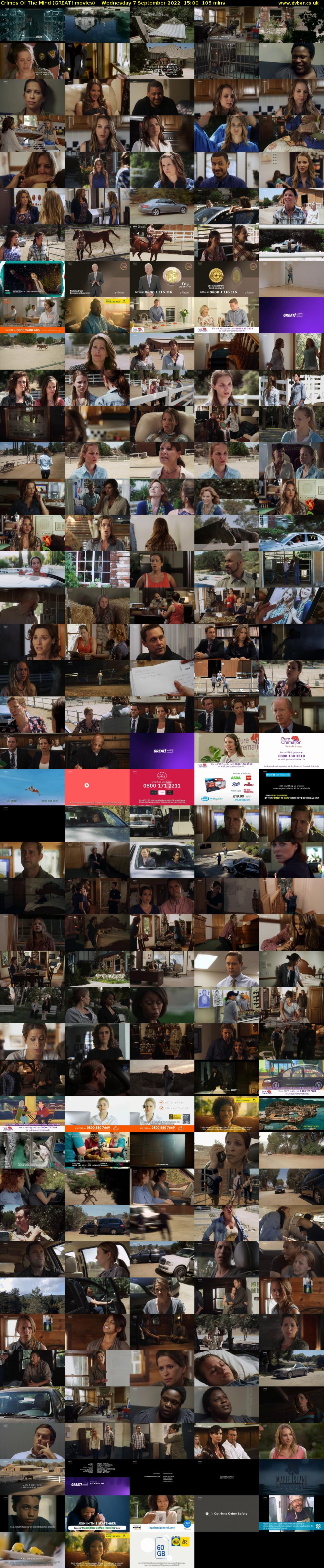 Crimes Of The Mind (GREAT! movies) Wednesday 7 September 2022 15:00 - 16:45